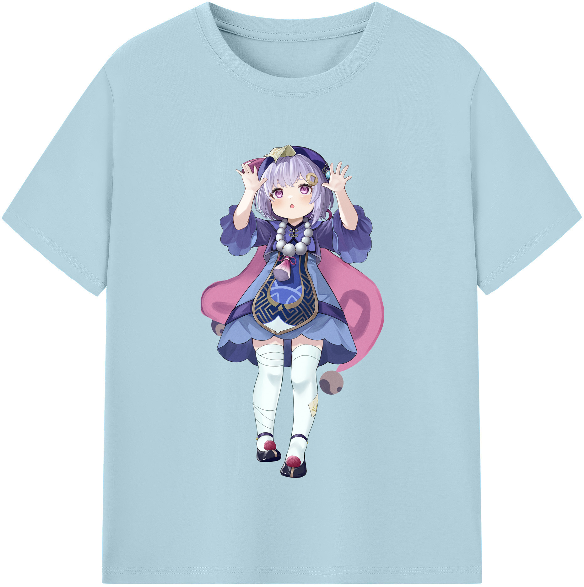 げんし神 七七 なな  genshin Nana 綿100％半袖Tシャツ（フロントプリント）